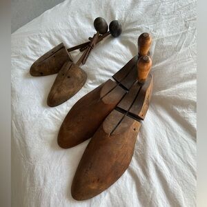 Vintage Wooden Shoe Molds